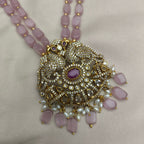 Victorian Peacock Monalisa Set with Pearls